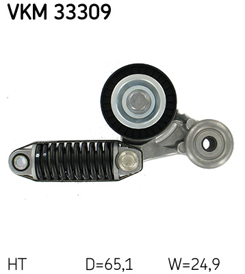Натяжитель ремня, клиновой зубча - VKM 33309 SKF